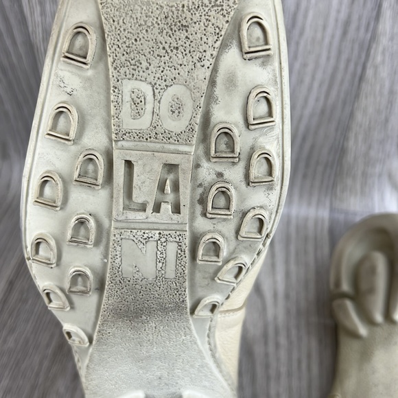 ERNESTO DOLLANI 6133 BEIGE LEATHER SLIP ON LOAFERS - Picture 7 of 15